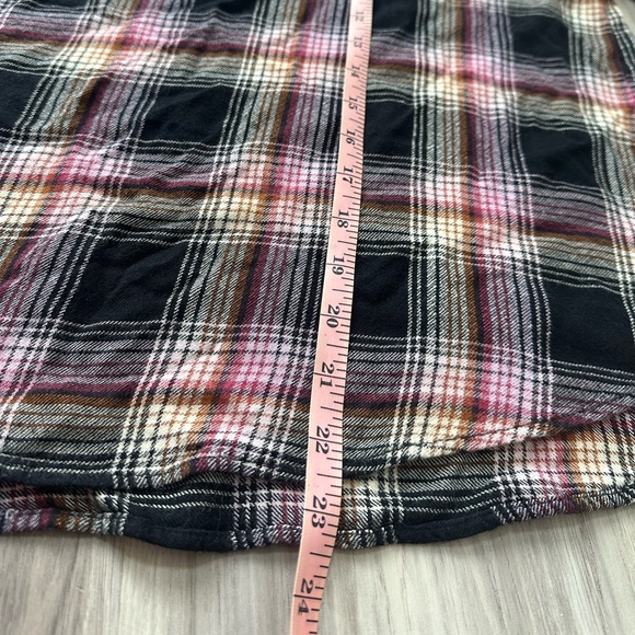Anthropologie Cloth and Stone Plaid Top Size Small - Picture 8 of 11